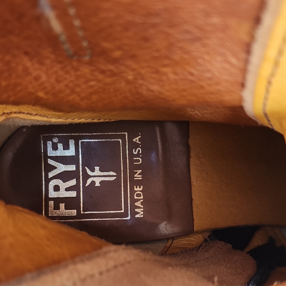 FRYE Sabrina Double Buckle Boots Made In USA - Picture 9 of 16